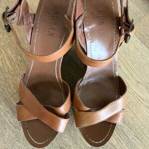 Ralph Lauren Shoes - Brown Wedges - Size 10